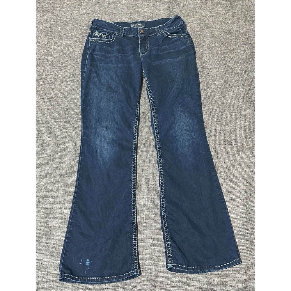 Silver Jeans Co Women's 30 X 32 Curvy Bootcut Jeans